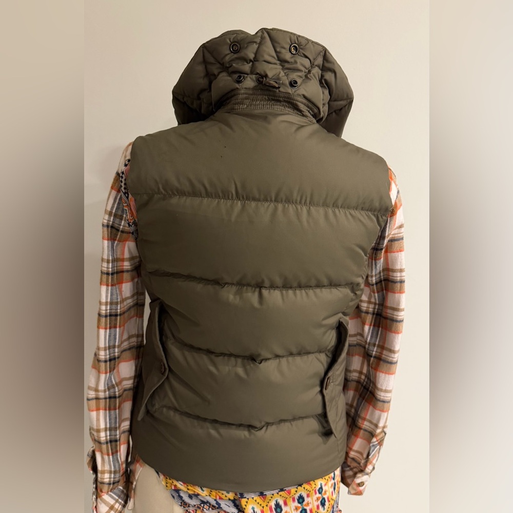 Ralph Lauren Rugby Women’s Green Down Puffer Vest - Size Medium - Picture 4 of 16